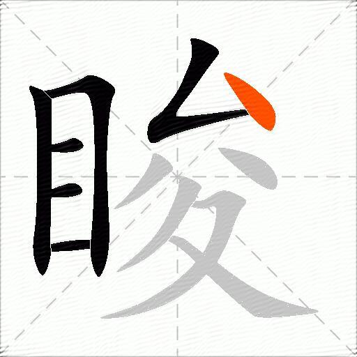 睃