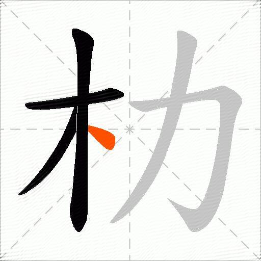朸