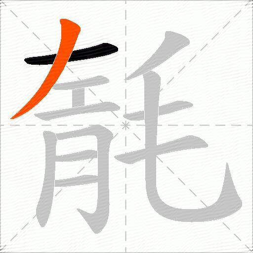 毻