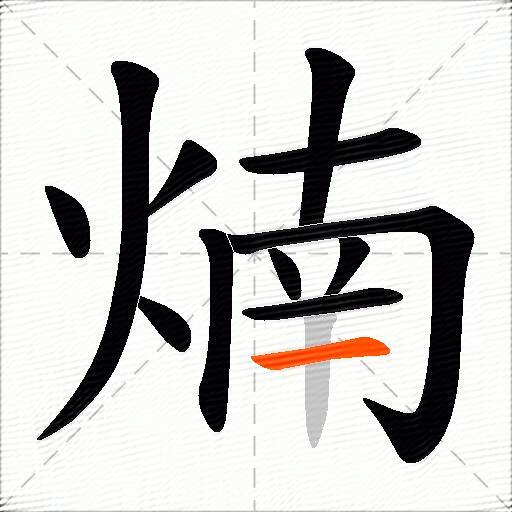 煵