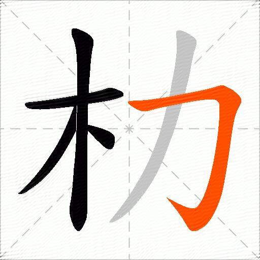 朸