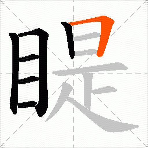 睼