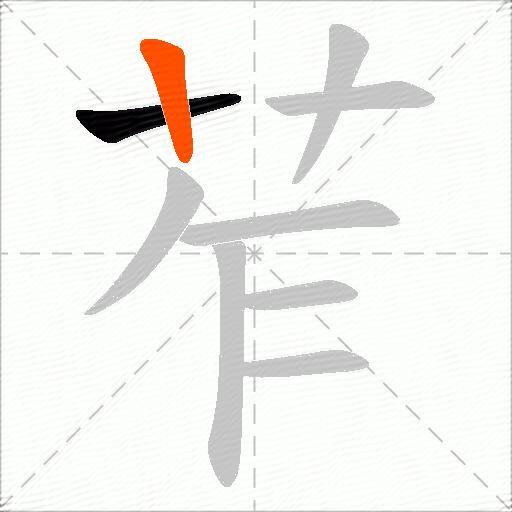 苲