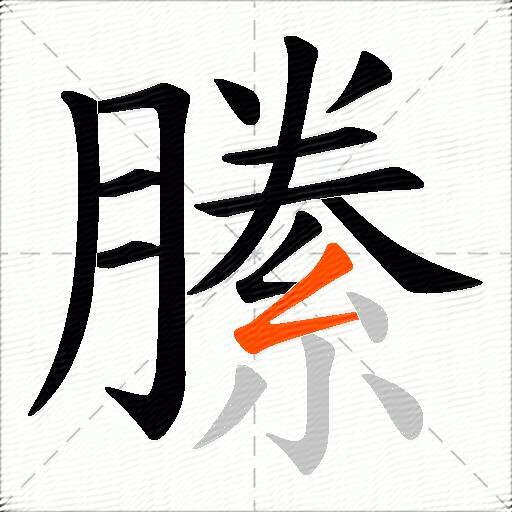 縢