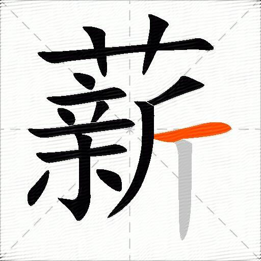 薪