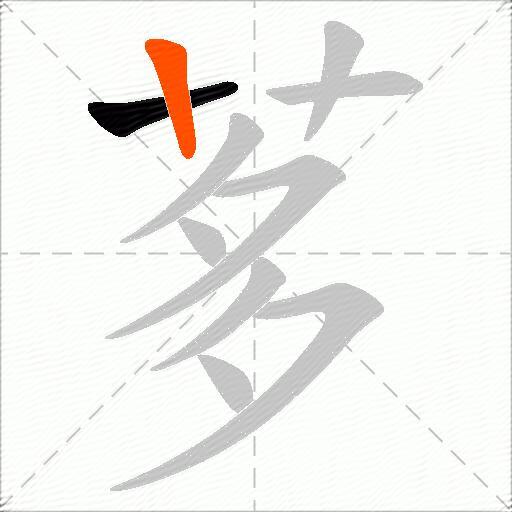 茤