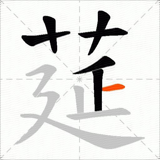 莚