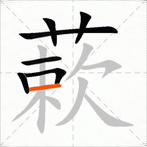 蔌