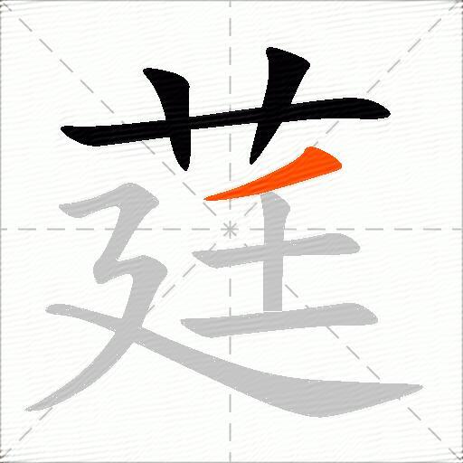 莛