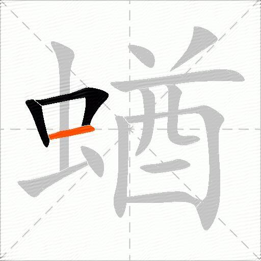 蝤