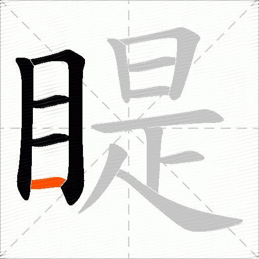 睼