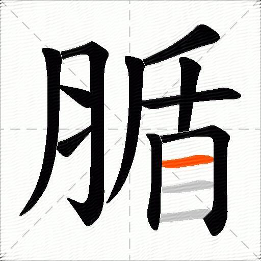 腯