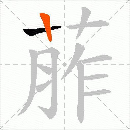 葄