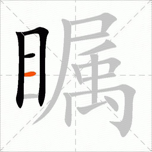瞩