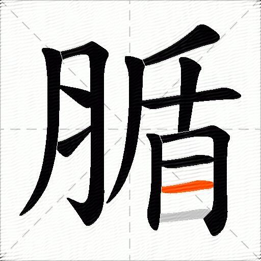 腯