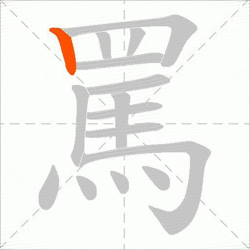 罵