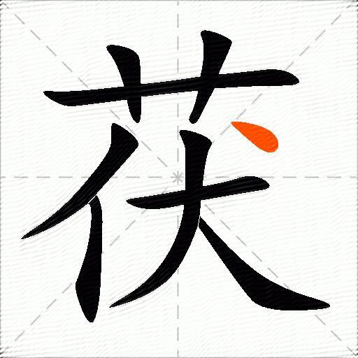 茯