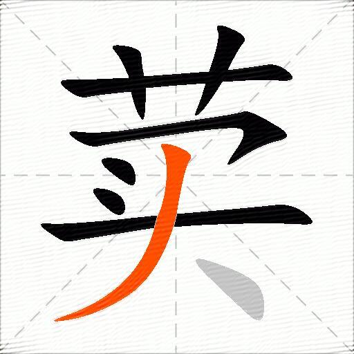 荬
