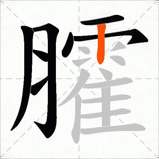 臛
