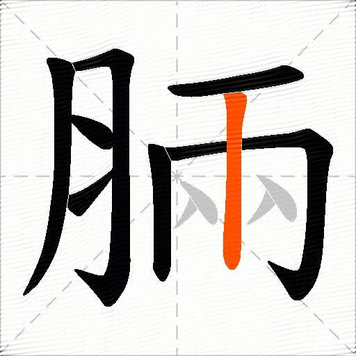 脼