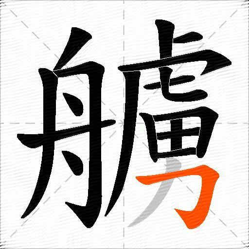 艣