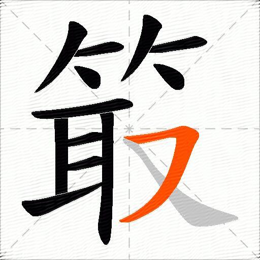 箃