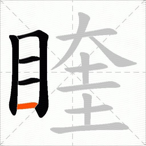 睳