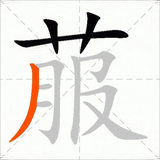 菔
