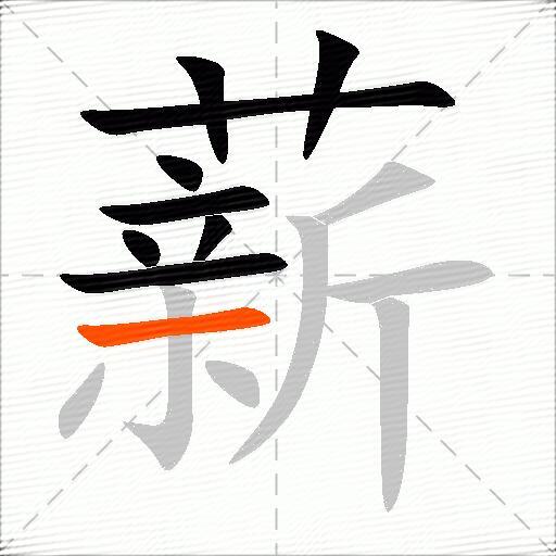 薪