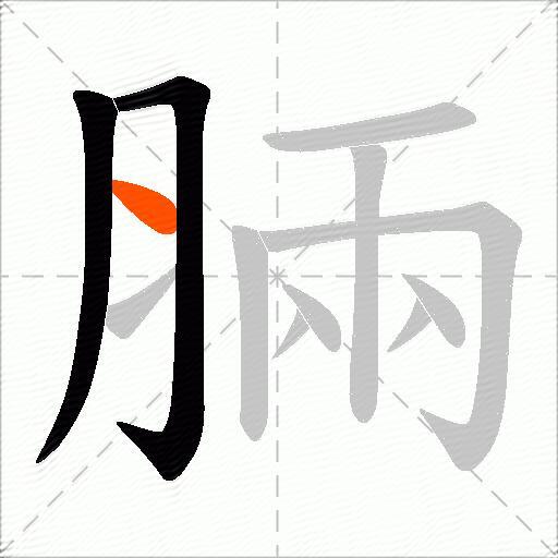 脼