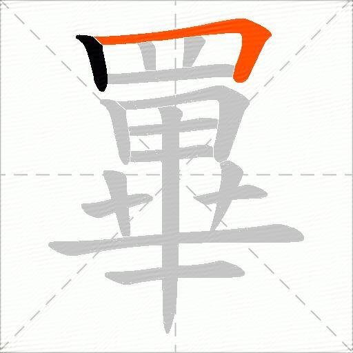 罼