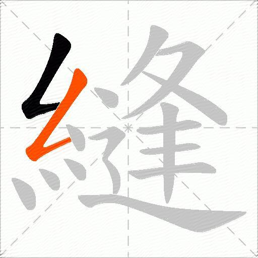 縫