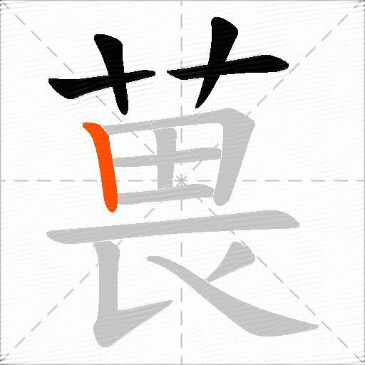 葨