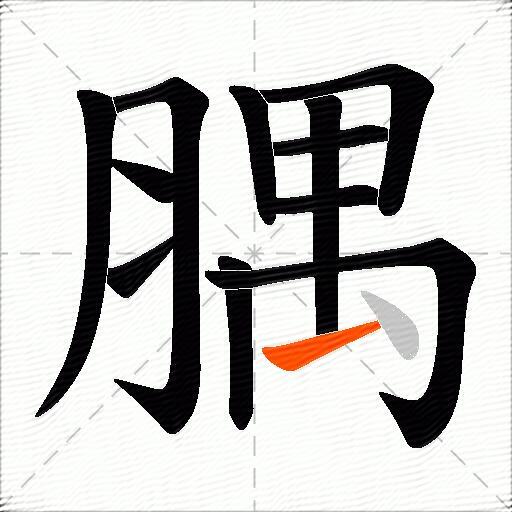 腢
