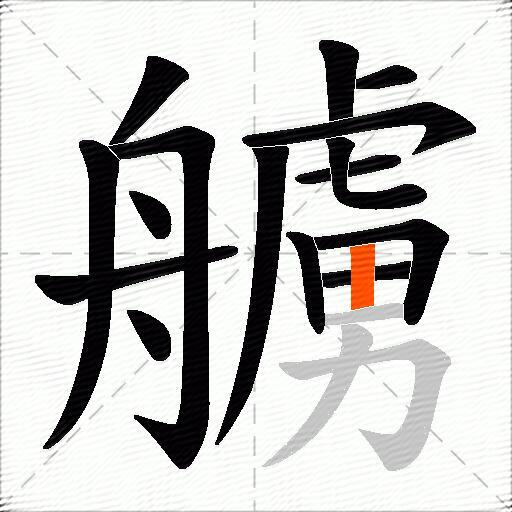 艣