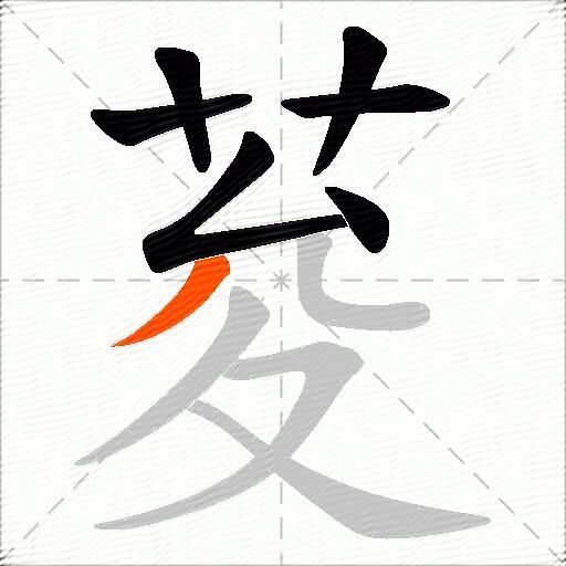 荾