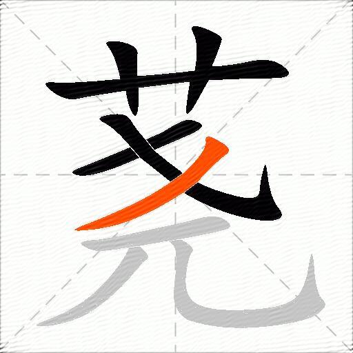 荛