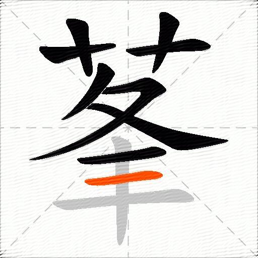 莑