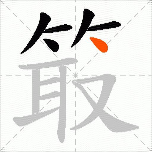 箃