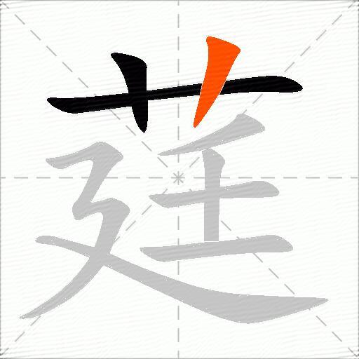 莛