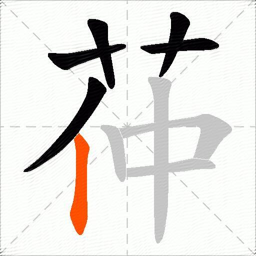 茽