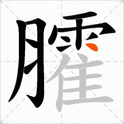 臛