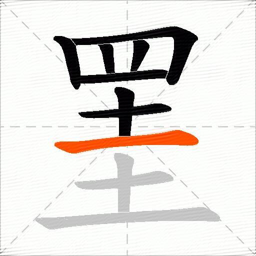 罣