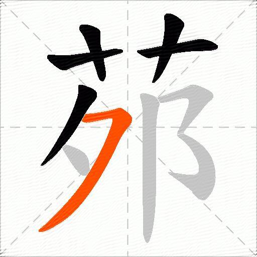 茒