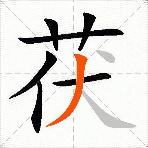 茯