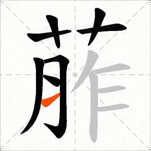 葄