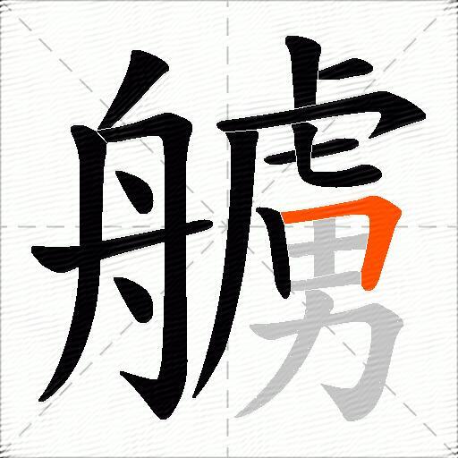 艣