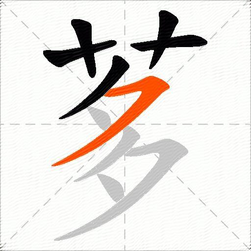 茤