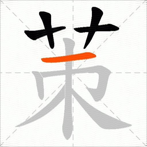 茦