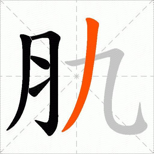 肍